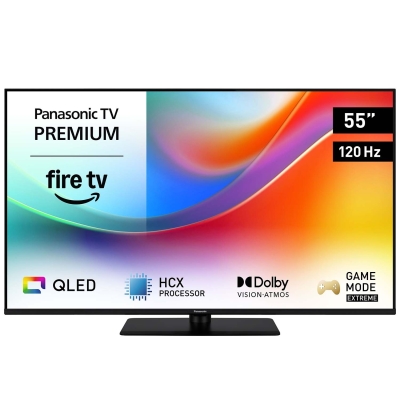 Panasonic TV-55W85BEZC, 55-calowy telewizor 4K QLED z Fire TV