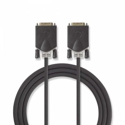 Nedis DVI-D 24+1 pin wtyk do DVI-D 24+1 pin wtyk 2 m