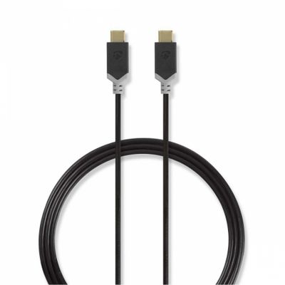 Nedis USB 2.0 USB-C wtyk do USB-C wtyk, 1 m