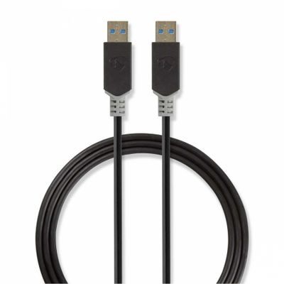 Nedis USB 3.0 USB-A wtyk do USB-A wtyk, 2 m