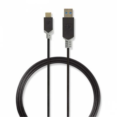 Nedis USB 3.1 USB-C wtyk do USB-A wtyk, 1 m