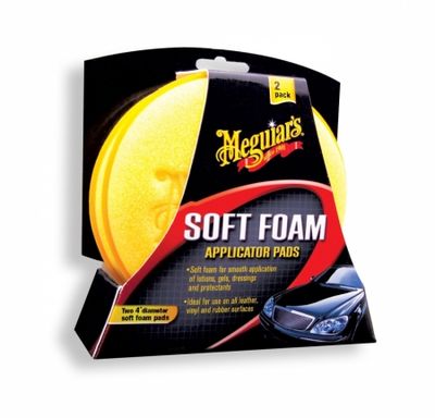 Meguiars MIĘKKIE PIANKOWE PADS APPLIKACYJNE 2 szt.