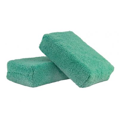 Chemical Guys Premium Grade Microfiber Applicators 2-pak, niebieskie