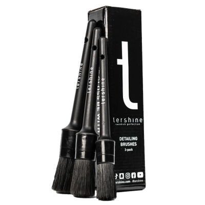 Tershine Detailing Brushes, pędzle do detailingu, 3 szt.