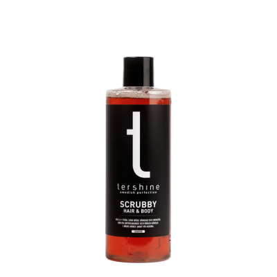 Tershine Scrubby Cederträ - Hair & Body, szampon do włosów i żel pod prysznic, 500 ml