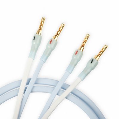 Supra Ply 2.0 Combicon, kabel głośnikowy, 2x3 metry, biały