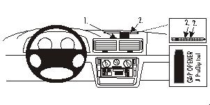 Brodit wzmocniony ProClip, Volkswagen Passat 97-05