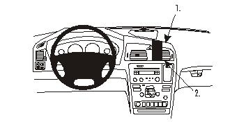 Brodit wzmocniony ProClip, Volvo V70 N/XC70 00-08