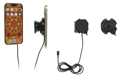 Brodit uchwyt z przegubem kulowym, Apple iPhone 12/12 Mini/12 Pro/12 Pro Max/13/13 Mini/13 Pro/13 Pro Max/14/14 Plus m. in.