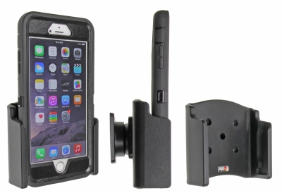 Uchwyt pasywny Brodit z przegubem kulowym, Apple iPhone 6 Plus/6S Plus/7 Plus/8 Plus
