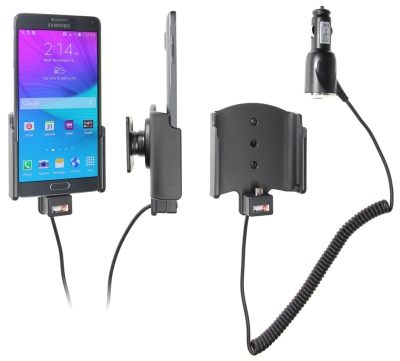 Brodit Aktywny uchwyt z wtyczką do gniazda zapalniczki, Samsung Galaxy Note 4
