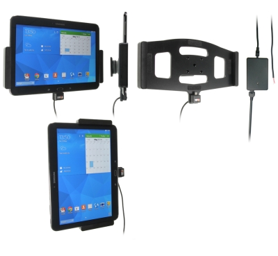 Uchwyt aktywny Brodit do stałej instalacji, Samsung Galaxy Tab 4 10.1 SM-T530/SM-T531/SM-T535