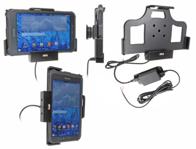 Uchwyt aktywny Brodit do stałej instalacji, Samsung Galaxy Tab Active 8.0 SM-T365