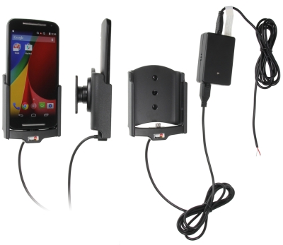 Uchwyt aktywny Brodit do stałej instalacji, Motorola Moto G (2nd Gen)
