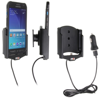 Brodit aktywny uchwyt z kablem USB i adapterem do gniazda zapalniczki, Samsung Galaxy S6 Active