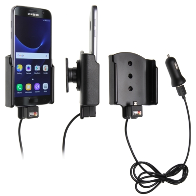 Brodit aktywny uchwyt z kablem USB i adapterem do gniazda zapalniczki, Samsung Galaxy S7