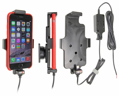 Aktywny uchwyt Brodit do stałej instalacji, Apple iPhone 12 Mini/13 Mini/6/6S/7/8/SE 2nd Gen 2020