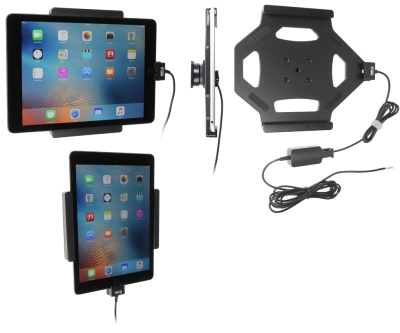 Aktywny uchwyt Brodit do stałej instalacji, Apple iPad Air 2 (A1566, A1567)/Pro 9.7 (A1673, A1674, A1675)