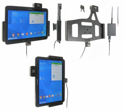 Brodit uchwyt z zamkiem na klucz, Samsung Galaxy Tab 4 10.1 SM-T530/SM-T531/SM-T535