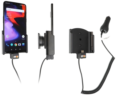 Brodit Aktywny uchwyt z wtykiem do gniazda zapalniczki, OnePlus 6/6T