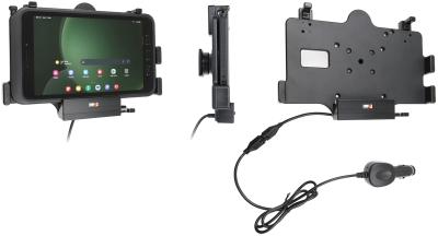 Brodit Aktywny uchwyt z wtykiem do gniazda zapalniczki, Samsung Galaxy Tab Active 3 SM-T570/SM-T575/5 SM-X300/SM-X306B