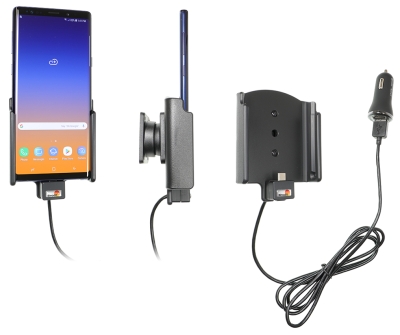 Aktywny uchwyt z kablem USB i adapterem do gniazda zapalniczki, Samsung Galaxy Note 9