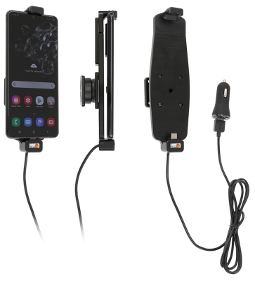 Aktywny uchwyt Brodit z kablem USB i adapterem do gniazda zapalniczki, Samsung Galaxy Note 20 Ultra 5G/S20 Ultra 5G (SM-G988B)