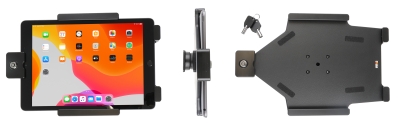 Brodit Uchwyt z zamkiem na klucz, Apple iPad 10.2 7th Gen (A2197, A2198, A2200)/8th Gen (A2428, A2429, A2430, A2270)/9th Gen (A2602, A2603, A2604, A2605)