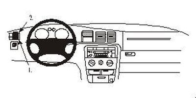 Opel Vectra 96-01, Lewa