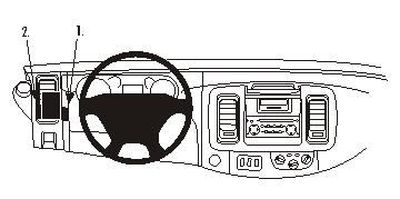 Renault Trafic 02-14, Lewa