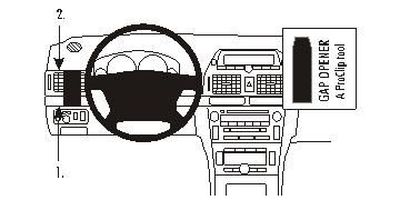 Toyota Avensis 03-08, Lewa