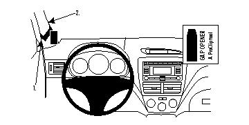 Uchwyt ProClip, Subaru Impreza 08-12
