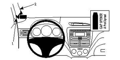 Subaru Forester/Subaru Impreza 08-12, lewy