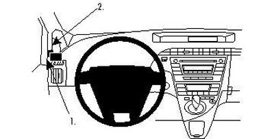 Toyota Prius 10-15, lewy
