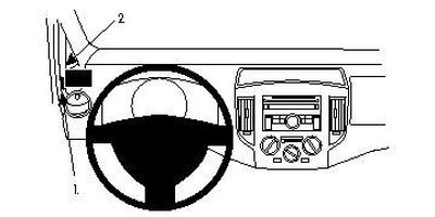 Nissan NV200 10-14, lewy