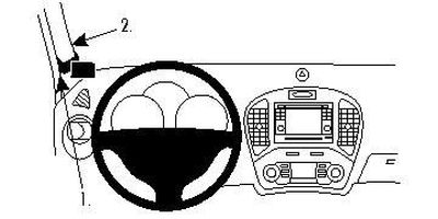 Nissan Juke 11-15, Na środku