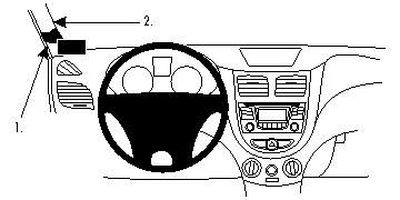 ProClip Monteringsbygel Hyundai Accent 10-15, Lewa