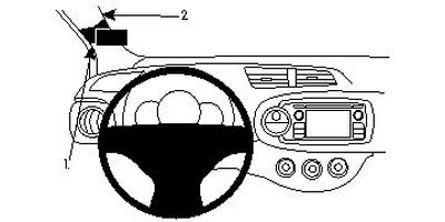 Toyota Yaris 12-14, Lewa