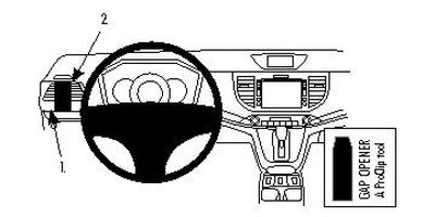 Honda CR-V 12-15, Lewa