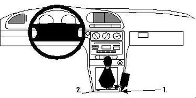Ford Mondeo 97-00, konsola