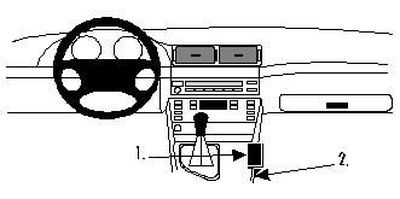 BMW 520-540/M5 E39 96-03, konsola