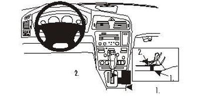 Volvo V70 00-04, konsola