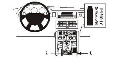 Landrover Range Rover 02-06, konsola