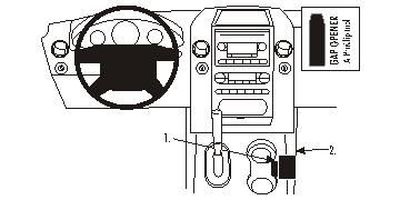 Ford F-150 04-08, konsola