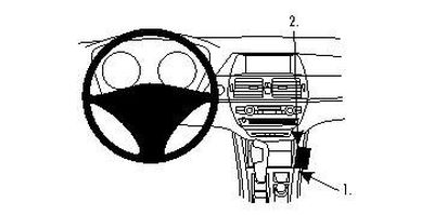 BMW X5 07-13/X6 09-14, konsola