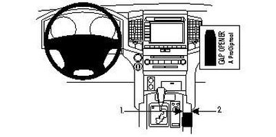 Toyota LandCruiser 10-15, konsola