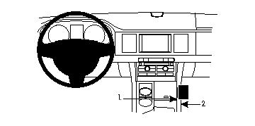Brodit ProClip, Jaguar XF 09-15