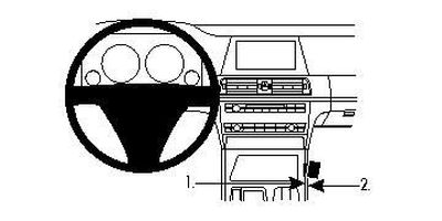 BMW 730-750 F01, F02 09-15, konsola