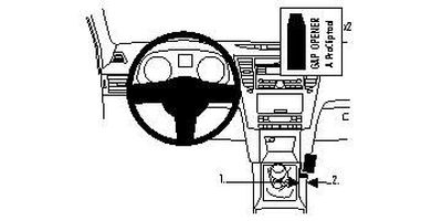 Subaru Outback/Legacy 10-14, konsola