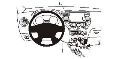 Nissan Pathfinder 13-15, konsola
